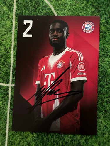 Dayot upamecano autogrammkarte - dayot,