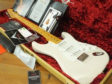 ** Fender Stratocaster Hardtail 1955 White Blonde Limited Ed. Custom Shop 2020 *