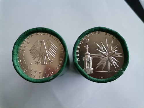 Eur weihnachtsmünze brd - 25,