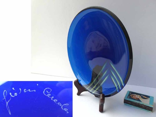 Designer schale kobaltblau - designer,