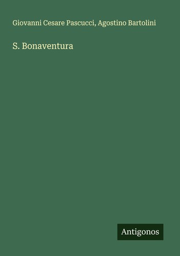 Bonaventura giovanni cesare - s.,