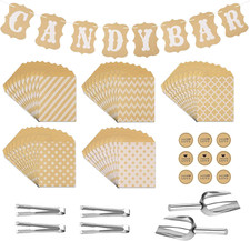 67 Stück Candy Bar Zubehör