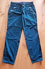 Cecil Corrd-Hose Cargohose Jogpant Damen Gr M  38 40 petrol grün Samt TOP!