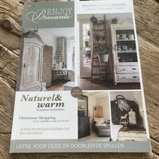 Magazin- Enjoy Brocante 2021  NL Shabby Weihnachten Zeitschrift  