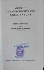 Goethe zur Geschichte des