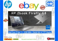 HP ZBook Firefly 14 G8 14.0" Core i7-1185G7 11GEN-32GB DDR4-256GB SSD#Sehr Gut7