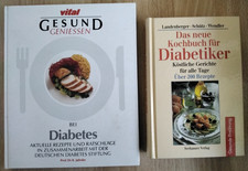 2x Kochbuch für Diabetiker
