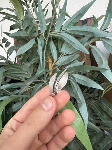 Brosche 835 silber - 835, nicht