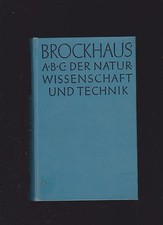 Brockhaus ABC der Naturwissenschaft und Technik Brockhaus Verlag 1953 gebunden
