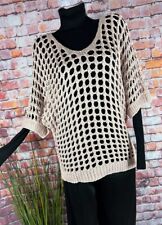 Häkel Pullover TOP SHIRT Netz