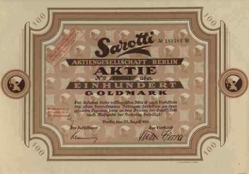Sarotti schokolade aktie - schokolade,