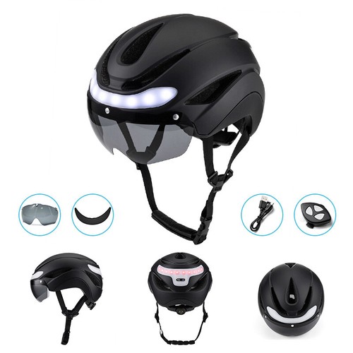 Fahrradhelm radhelm mit licht - fahrradhelm,