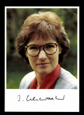 Irmgard Adam Schwaetzer FDP Autogrammkarte Original Signiert + 10379