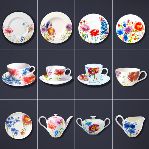 Villeroy boch anmut flowers - villeroy,