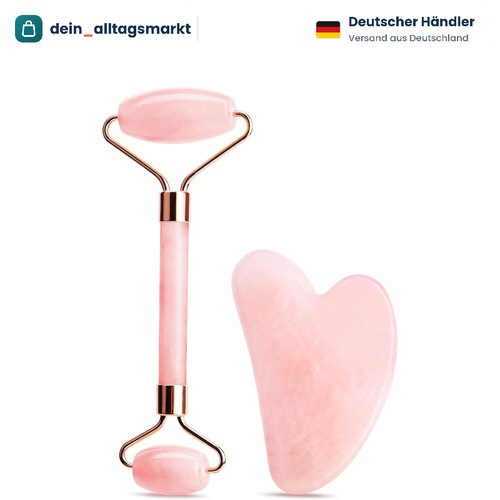 Gua sha gesichtsroller rosa - gesichtsroller,