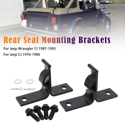 Rear seat mounting brackets - seat,