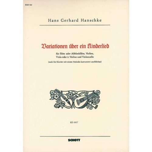 Hanschke variationen über ein - hanschke,