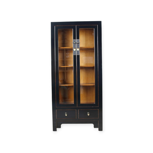 Chinesische vitrine schwarz - chinesische,