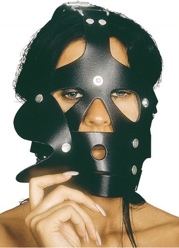 Große maske mit - große, und