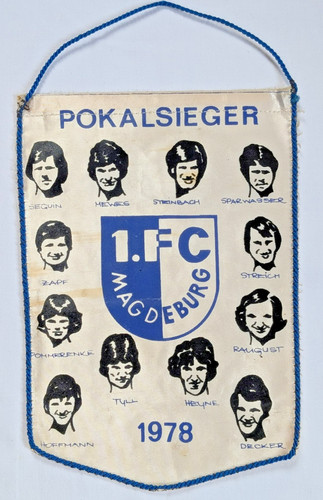 Orig wimpel fc magdeburg - orig.,