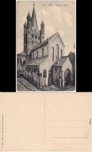 Ansichtskarte köln gross - köln, st