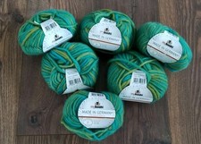6x My Boshi Strickwolle Wolle Häkelwolle Strickgarn BORKUM Set Merinowolle NEU