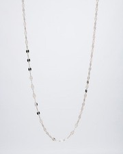 Plättchenkette 925er Silber