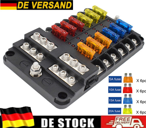 Fach sicherungshalter 12v - fach,