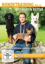 2 x Martin Rütter DVDs "Hundetraining Teil II" + "nachsitzen"  -gebraucht-