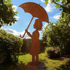 Gartenfigur Mädchen mit