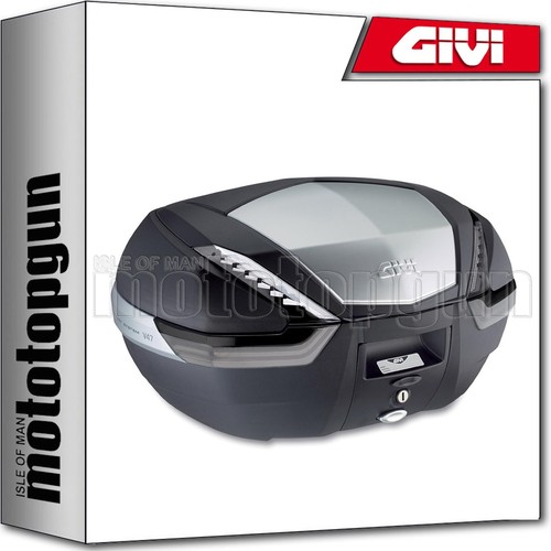 Motorradkoffer monokey silber - motorradkoffer,