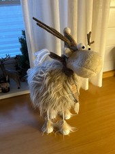 Deko Elch Rentiere Stofftiere Weihnachten Metall "Casa Nova"