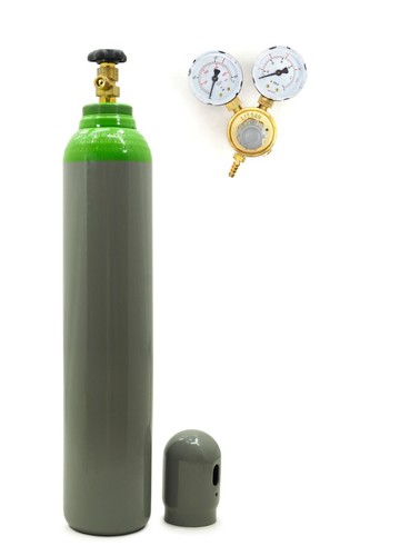 Gasflasche mit reduzierer mix - reduzierer,