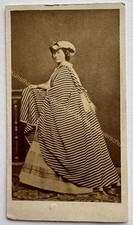 orig. CDV Foto Fotografie Frau