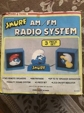 Power Tronic Smurf AM/FM Radio