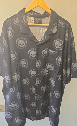 Harley davidson willi skull - davidson,