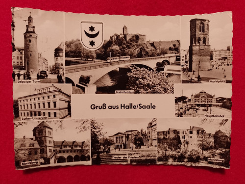 Halle 1961 marktplatz u a - marktplatz, u.a