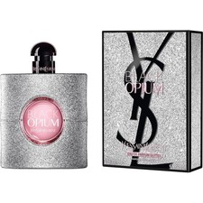 YVES SAINT LAURENT BLACK OPIUM GLITTER EAU DE PARFUM 90ml LIMITEDEDITION