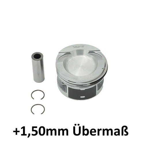 Kolben 5mm übermaß - Übermaß, für