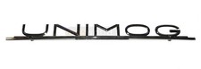 UNIMOG Schriftzug Typenbezeichnung Motorhaube Chrom U403 U406 U416 U421
