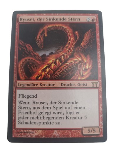 Mtg ryusei der sinkende - ⚡mtg,