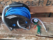 Druckluft Schlauchtrommel 20 M, Gewebeschlauch, 16 Bar, Druckluft Zubehör Set