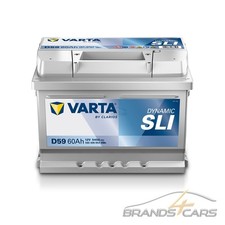 VARTA AUTOBATTERIE 12V 60Ah