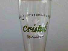 Altes Brauerei Weizenbierglas Baumgartner Haid-Konzell Straubing Nby. Weizenglas