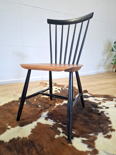60er 70er teak vintage stuhl - teak,