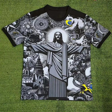 Brasilien Christus der Erlöser Fußball Shirt Trikot Limited Edition