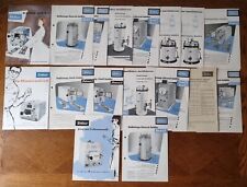 16 Tolle Vintage Prospekte Webeco - KLEINAUTOKLAV - GERÄTE - Zahnarzt um 1960