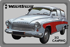 Blechschild 20x30 Wartburg 312