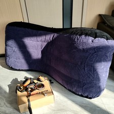 Aufblasbares Sex Tantra Sofa und Möbel Stuhl Kamasutra mit Handschellen Kissen