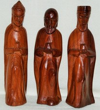Alte Krippenfiguren Heiligen 3